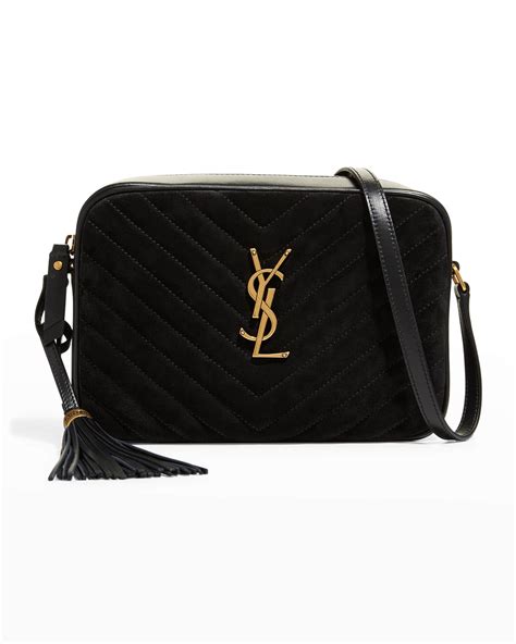 ysl suede slides|suede YSL crossbody.